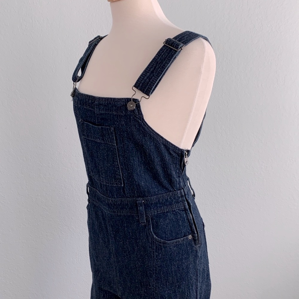Anthropologie Dark Indigo Denim Overalls - Picture 7 of 16